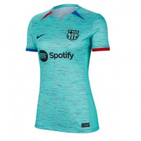 Camisa de time de futebol Barcelona Jules Kounde #23 Replicas 3º Equipamento Feminina 2023-24 Manga Curta